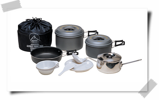 Prime Gold Cookset for 4-5 Persons